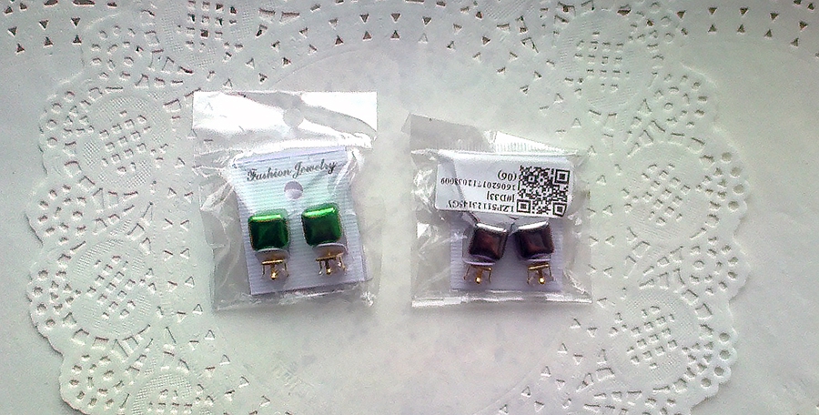 Boucles d'oreilles avec PUSET Aliexpress